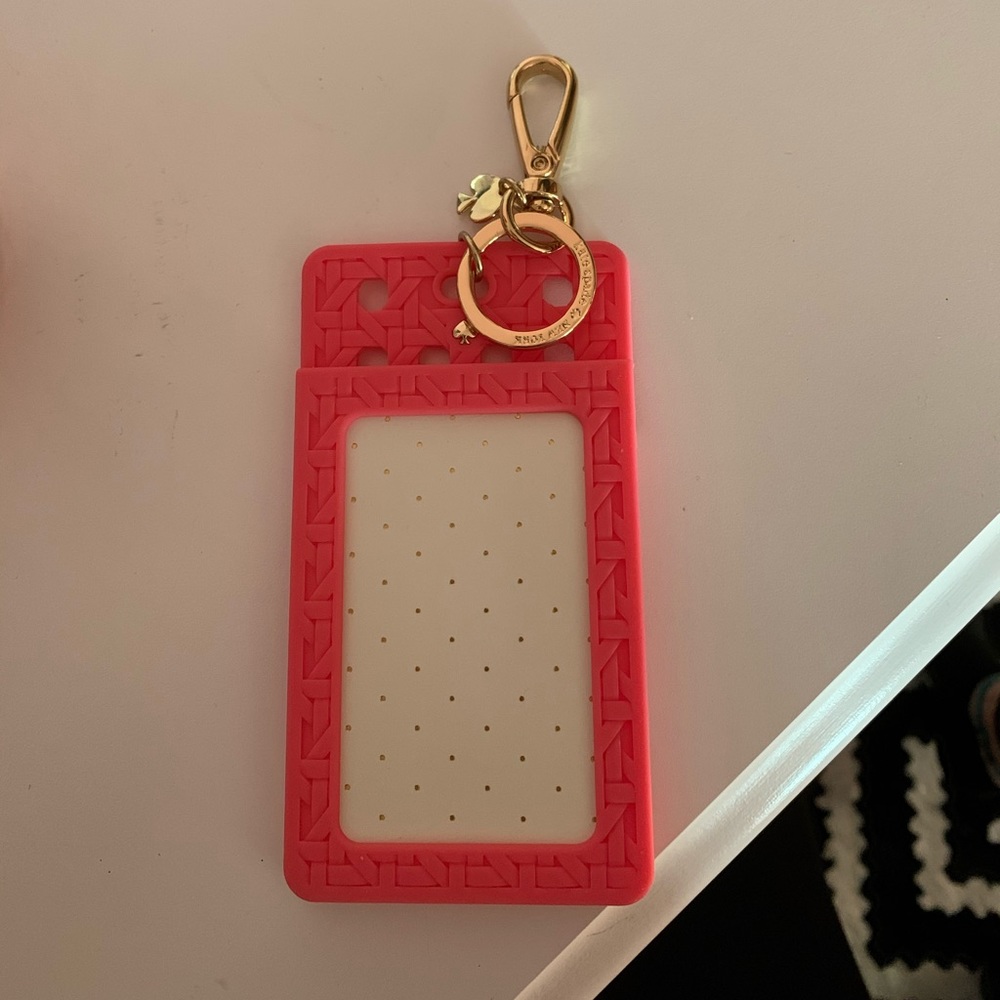 kate space ID badge clip/keychain